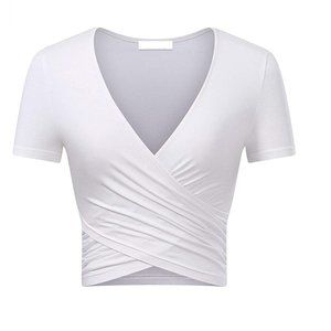 Wrap Crop Tops